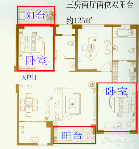 中骏雍景台10月22日开盘 88-143平华宅户型组图(2)